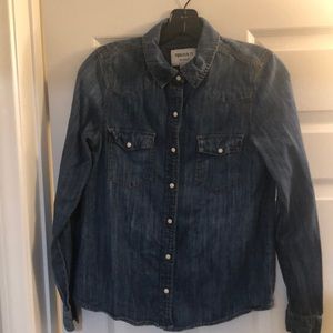 Forever 21 denim shirt